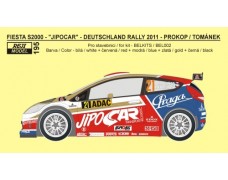Decal – Ford Fiesta S2000 - Deutschland rallye 2011 – Prokop